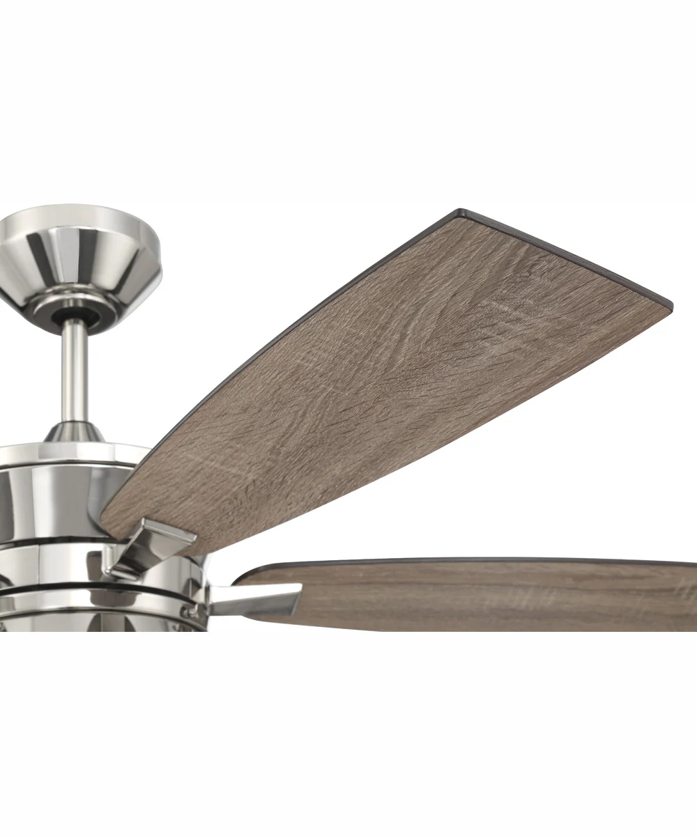 52" Dominick 3-Light Ceiling Fan Polished Nickel - Image 6