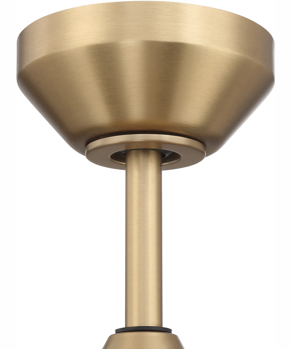 52" Dominick 3-Light Ceiling Fan Satin Brass - Image 7