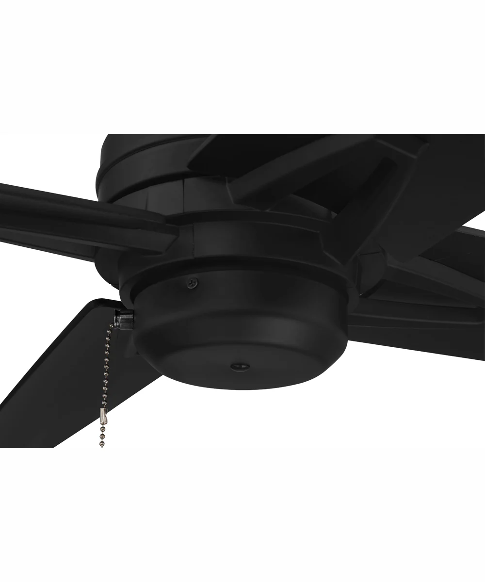 52" Maddie Indoor/Outdoor Ceiling Fan Flat Black - Image 6