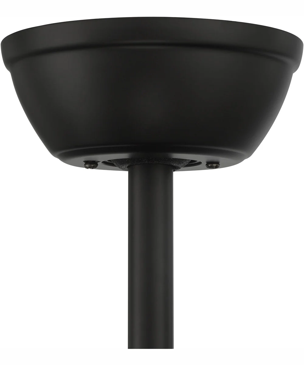 52" Outdoor Pro Plus 119 Pan Light Kit 1-Light Indoor/Outdoor Ceiling Fan Flat Black - Image 5