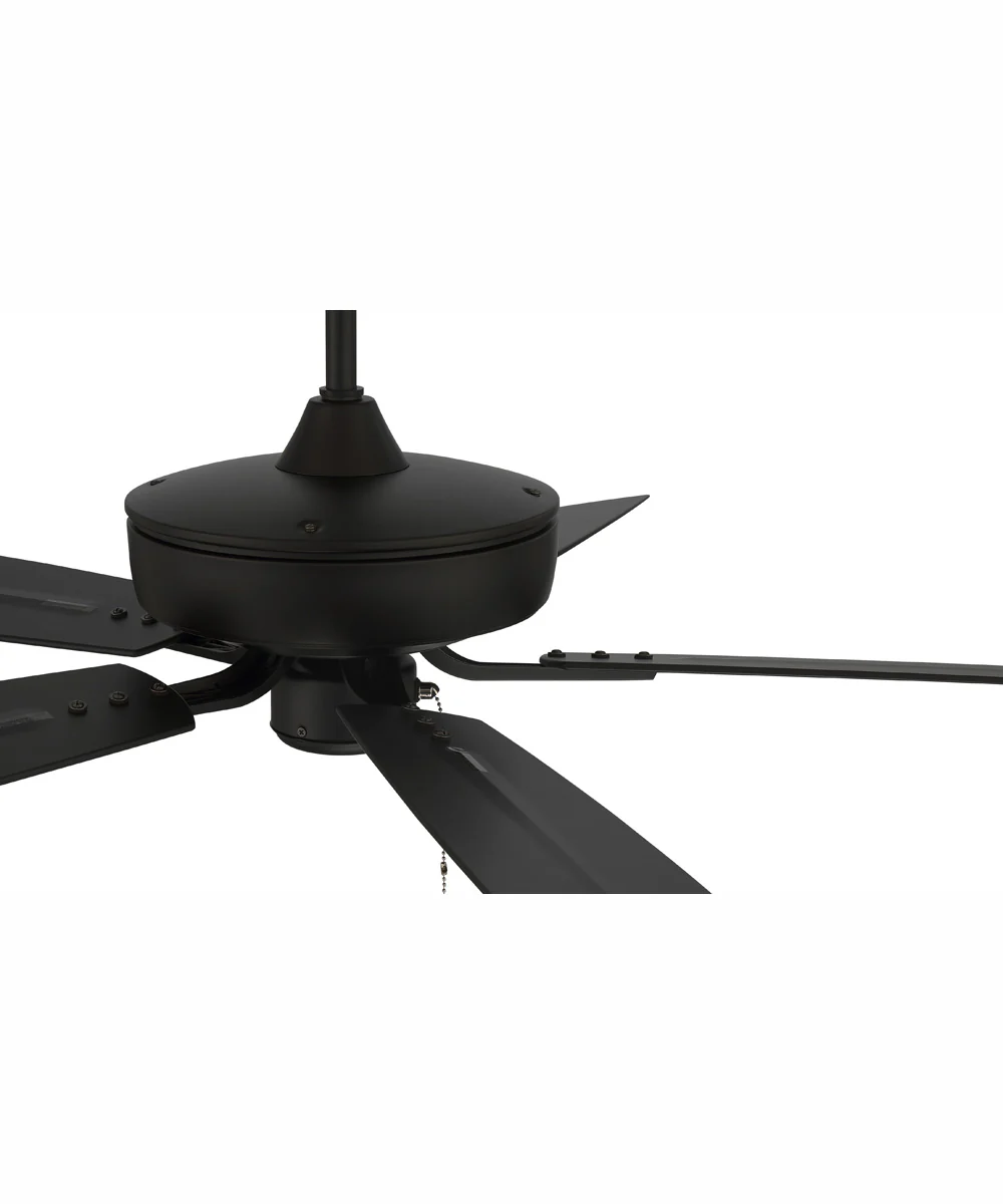52" Outdoor Pro Plus Indoor/Outdoor Ceiling Fan Flat Black - Image 3