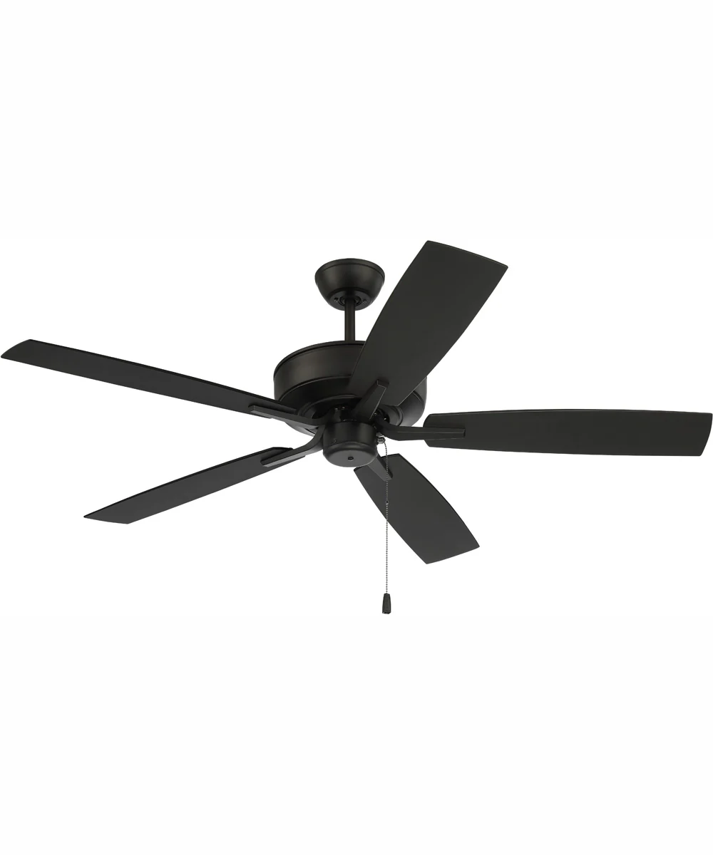 52" Outdoor Pro Plus Indoor/Outdoor Ceiling Fan Flat Black - Image 4