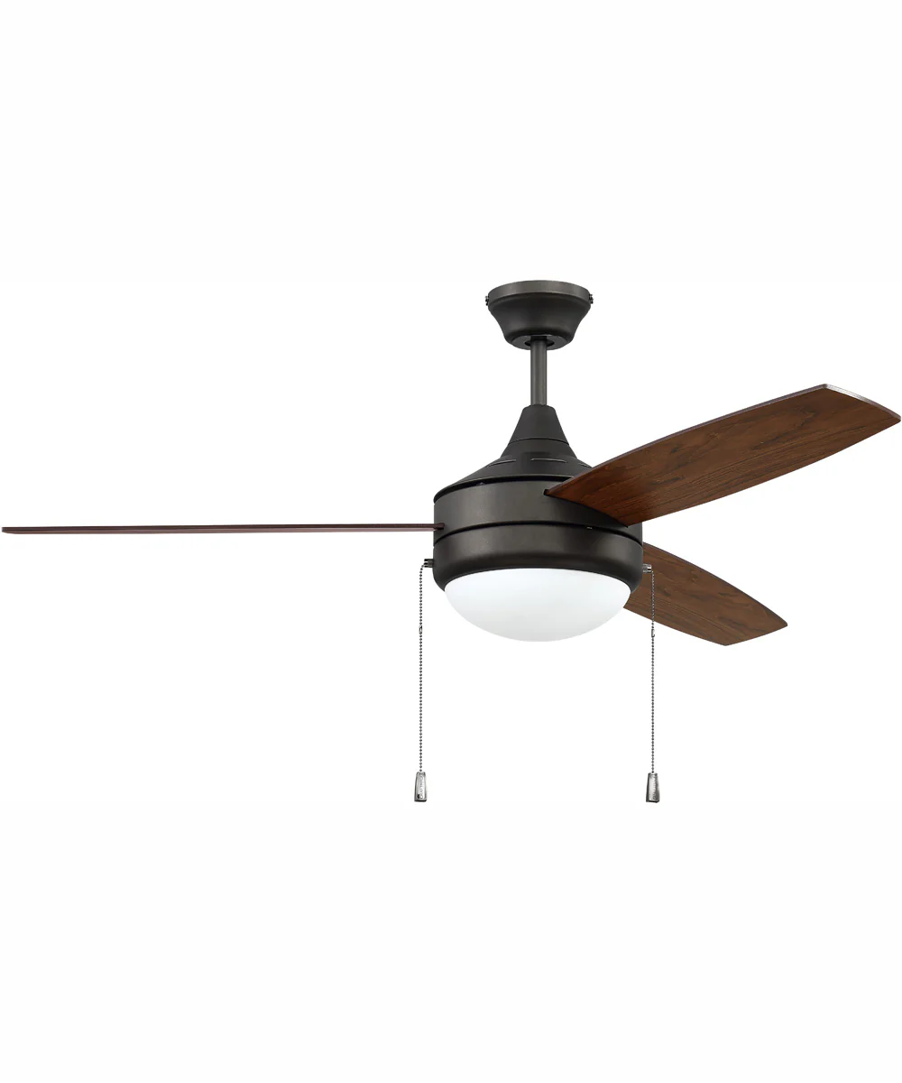 52" Phaze 3 Blade 2-Light Ceiling Fan Espresso - Image 3