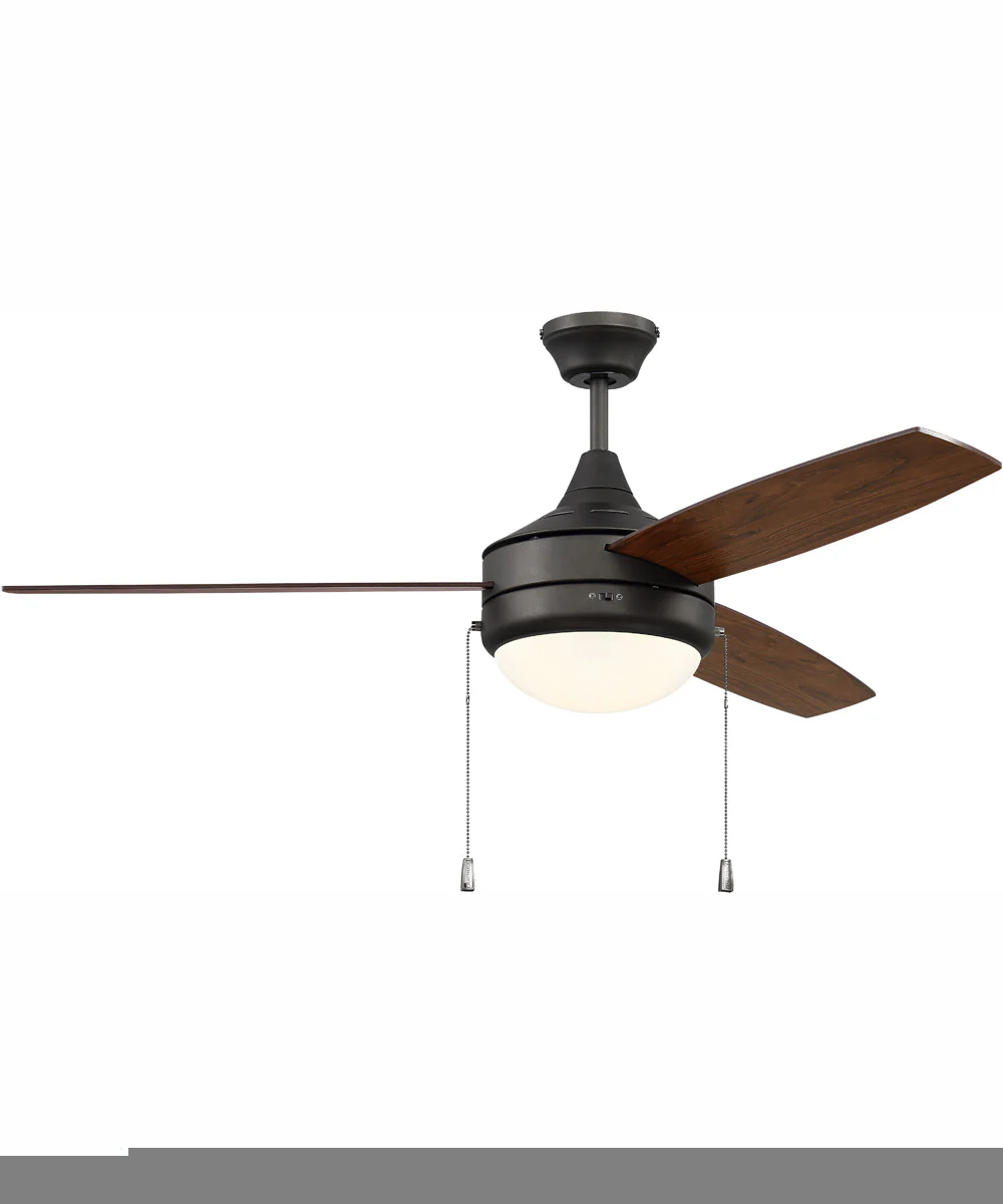 52" Phaze 3 Blade 2-Light Ceiling Fan Espresso - Image 4