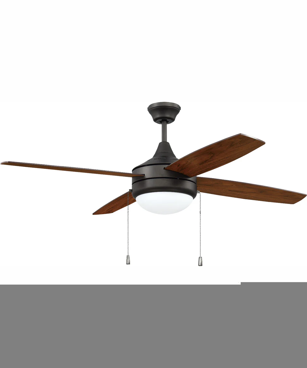 52" Phaze 4 Blade 2-Light Ceiling Fan Espresso - Image 3