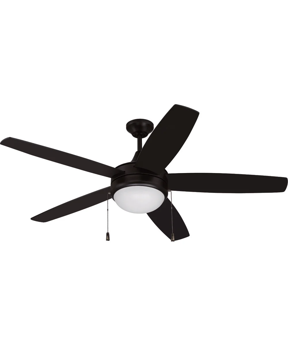 52" Phaze 5 Blade 2-Light Ceiling Fan Flat Black - Image 9