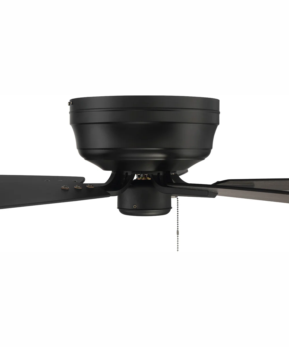 52" Pro Plus Hugger Ceiling Fan Flat Black - Image 3