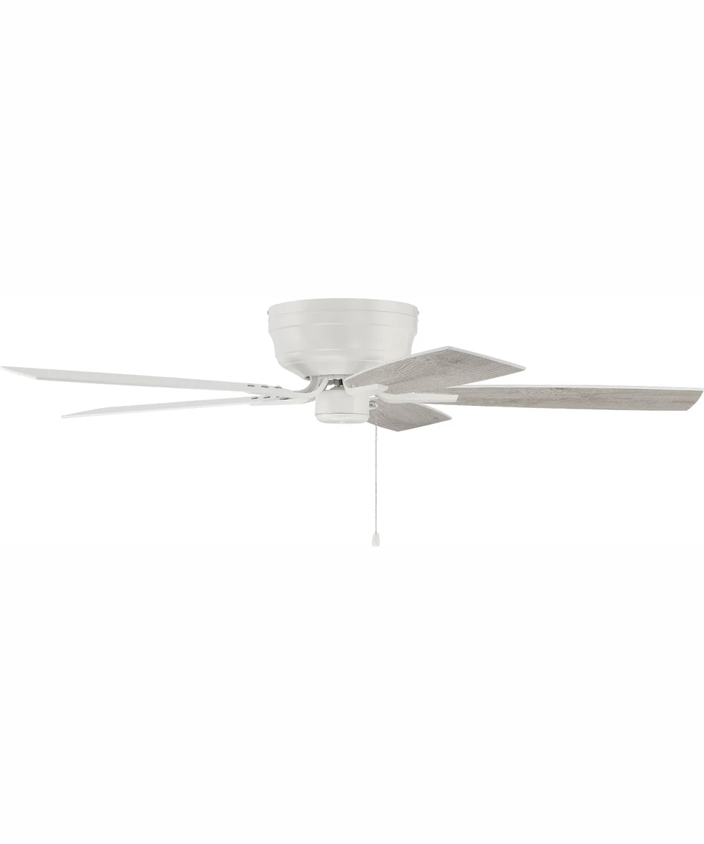 52" Pro Plus Hugger Ceiling Fan White - Image 2