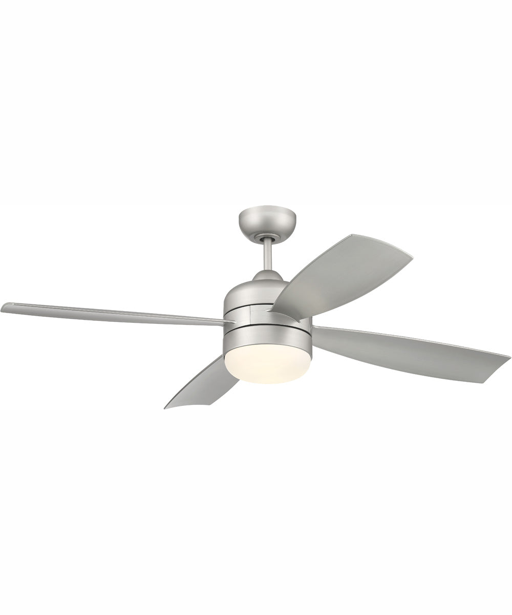 52" Sebastion 2-Light Indoor/Outdoor Ceiling Fan Painted Nickel - Image 2