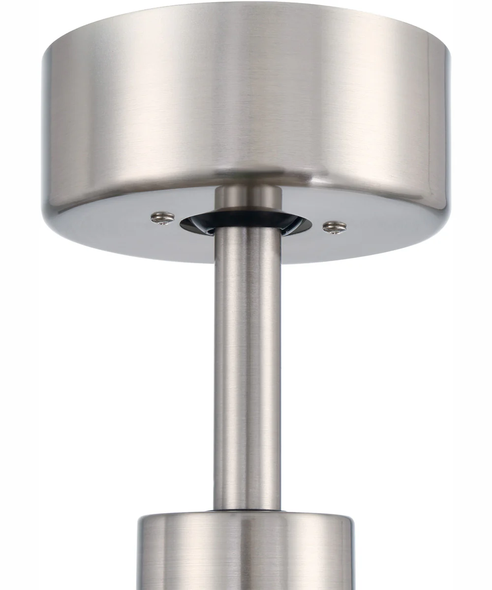52" Terie 1-Light Ceiling Fan Brushed Polished Nickel - Image 7