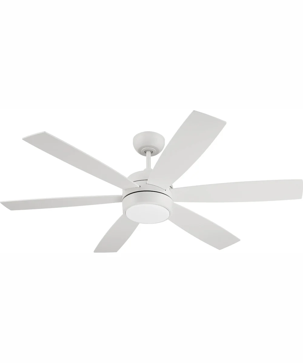 52" Trevor 1-Light Ceiling Fan White - Image 10