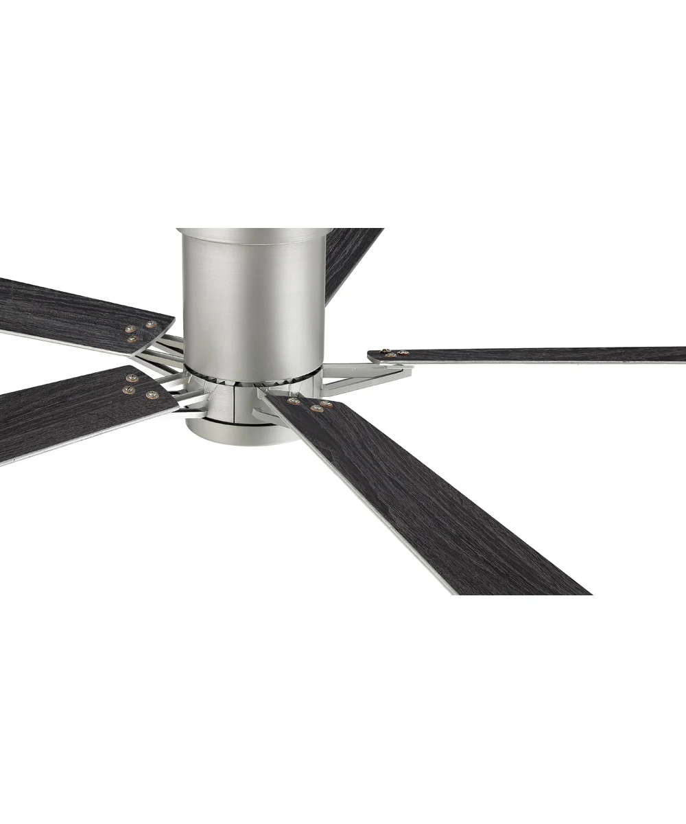 52" Wyatt 1-Light Ceiling Fan Painted Nickel - Image 6