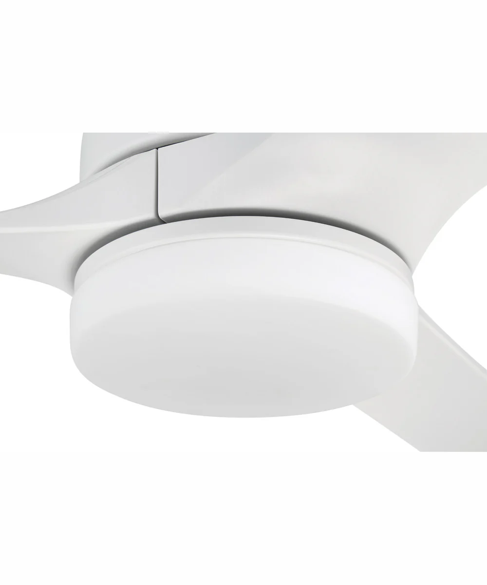 60" Burke 1-Light Ceiling Fan White - Image 6