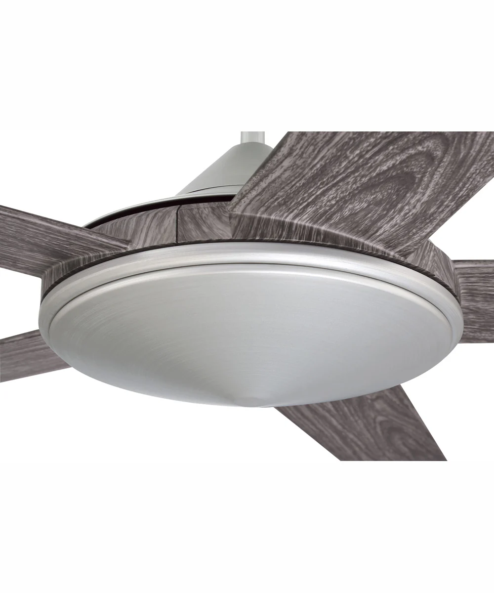 60" Delaney 1-Light Indoor/Outdoor Ceiling Fan Painted Nickel - Image 7