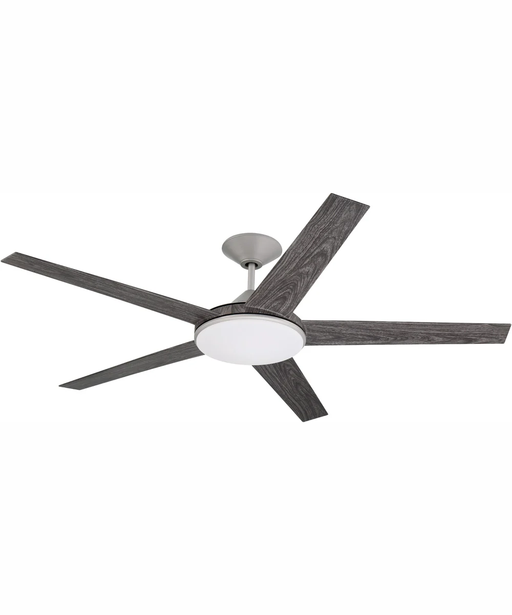 60" Delaney 1-Light Indoor/Outdoor Ceiling Fan Painted Nickel - Image 8