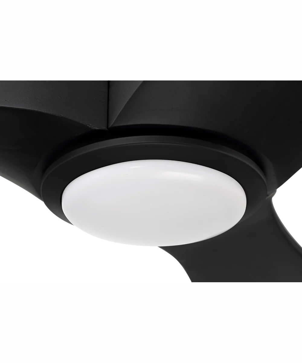 60" Envy 1-Light Indoor/Outdoor Ceiling Fan Flat Black - Image 6