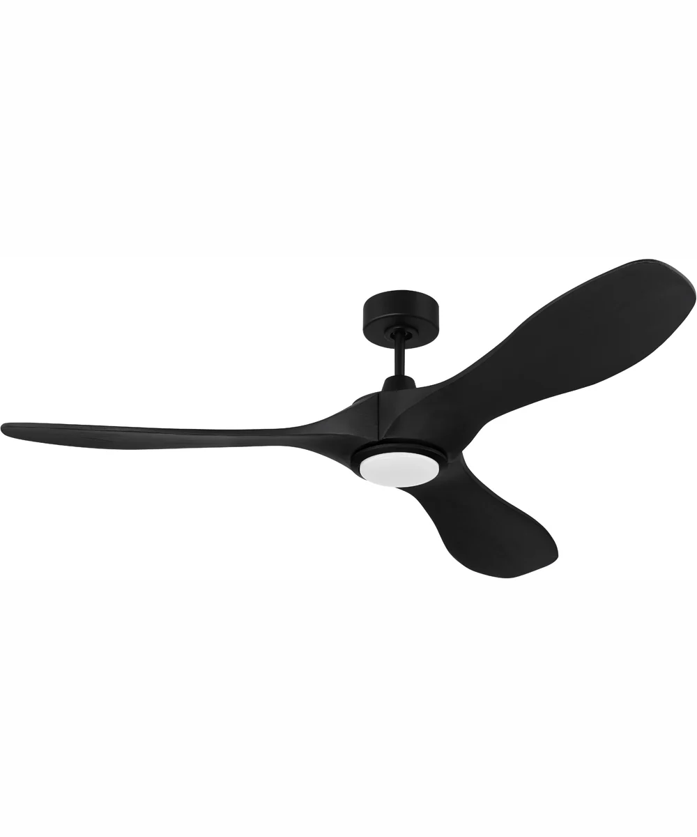 60" Envy 1-Light Indoor/Outdoor Ceiling Fan Flat Black - Image 8