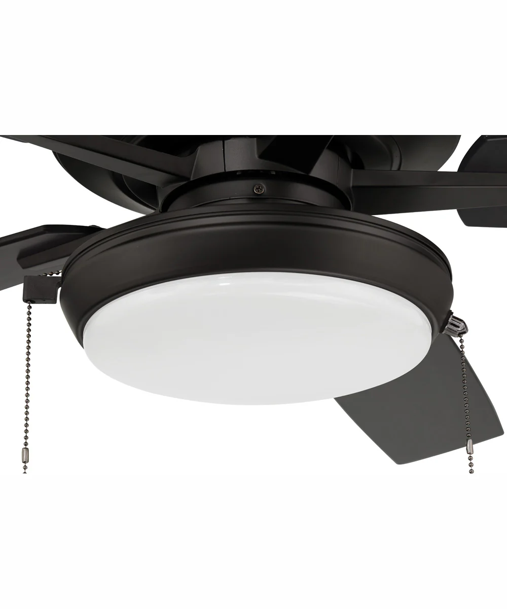60" Outdoor Super Pro 119 1-Light Indoor/Outdoor Ceiling Fan Flat Black - Image 5