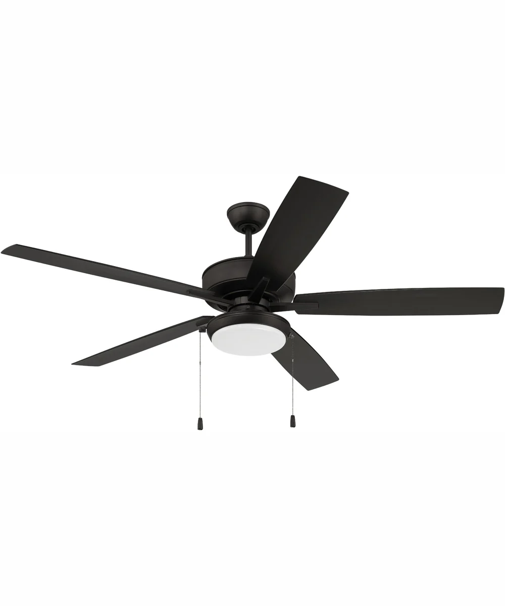 60" Outdoor Super Pro 119 1-Light Indoor/Outdoor Ceiling Fan Flat Black - Image 6