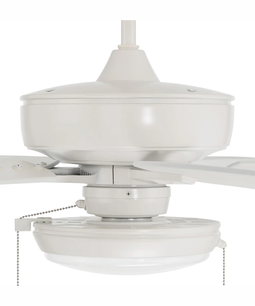 60" Outdoor Super Pro 119 1-Light Indoor/Outdoor Ceiling Fan White - Image 3