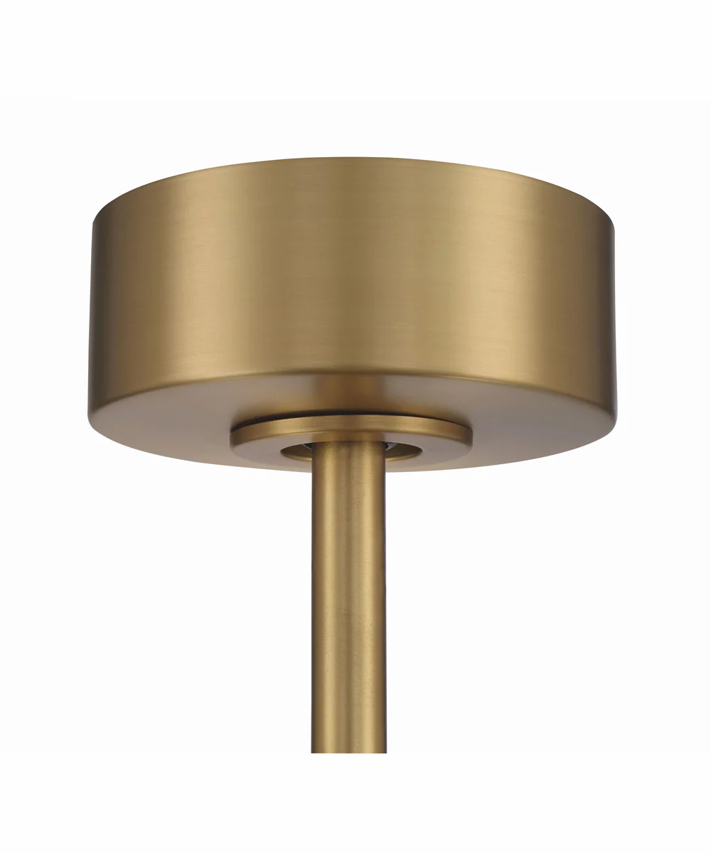 60" Phoebe 1-Light Indoor/Outdoor Ceiling Fan Satin Brass - Image 5