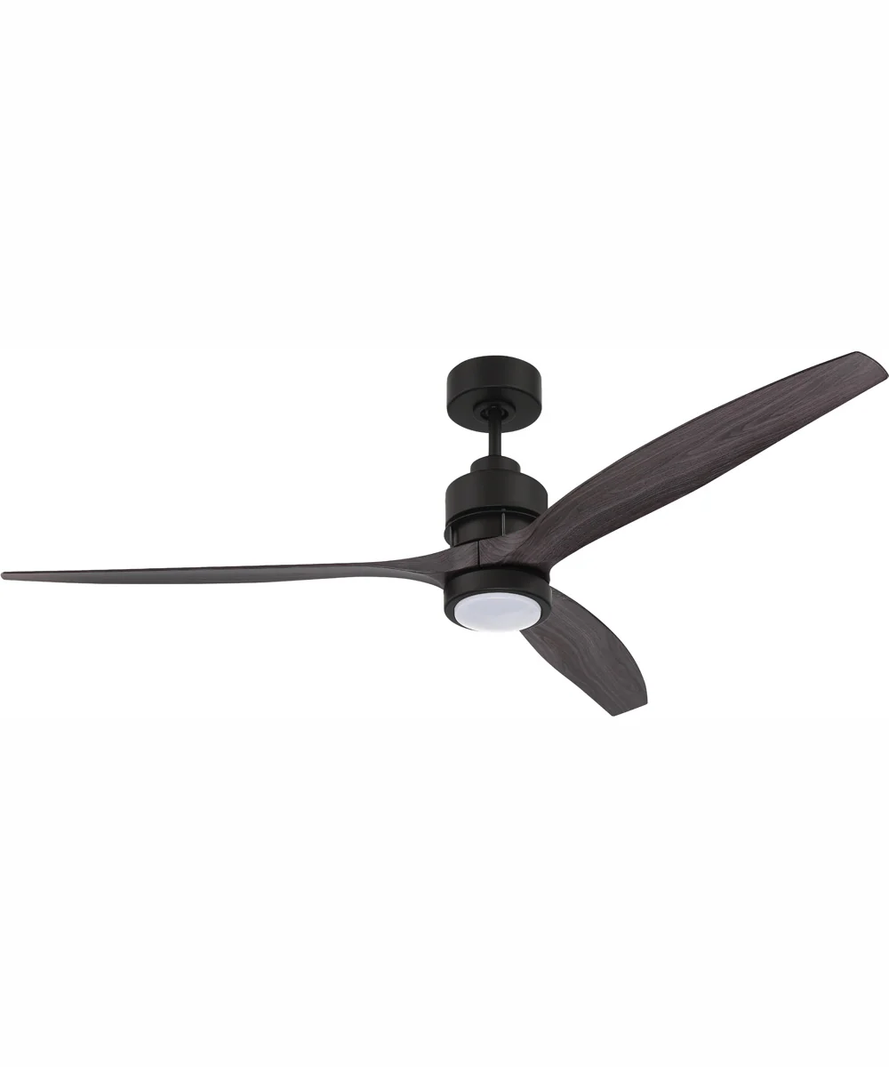 60" Sonnet 1-Light Ceiling Fan Flat Black - Image 6