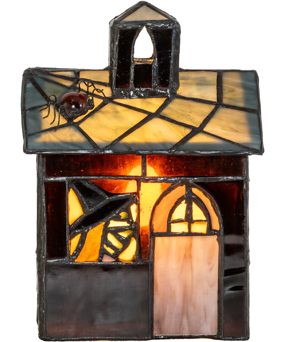 7.5" High Haunted House Accent Lamp - Image 4