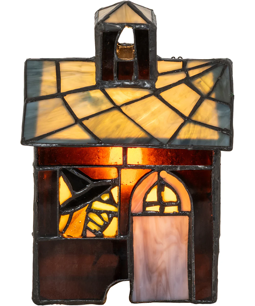 7.5" High Haunted House Accent Lamp - Image 5