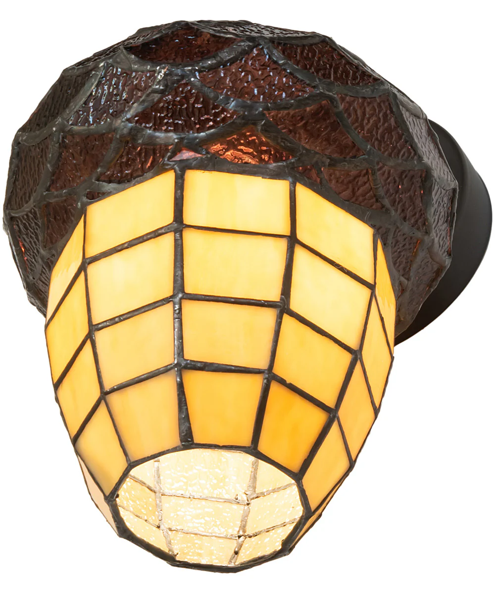 7" Wide Acorn Wall Sconce - Image 5