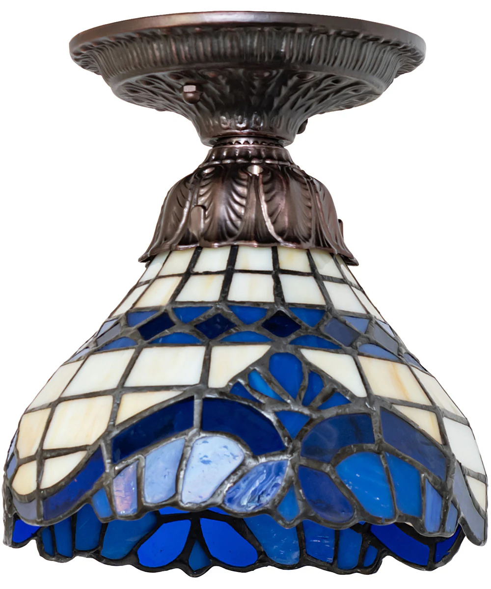 7" Wide Baroque Flushmount - Image 2