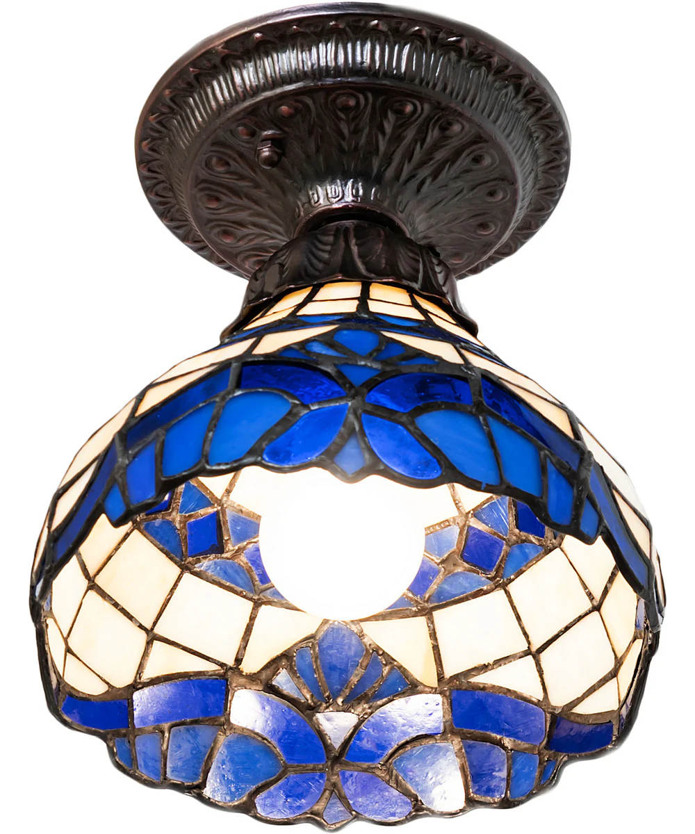 7" Wide Baroque Flushmount - Image 5