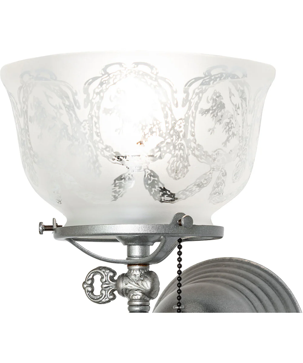 7" Wide Revival Gas & Electric Wall Sconce - Image 8