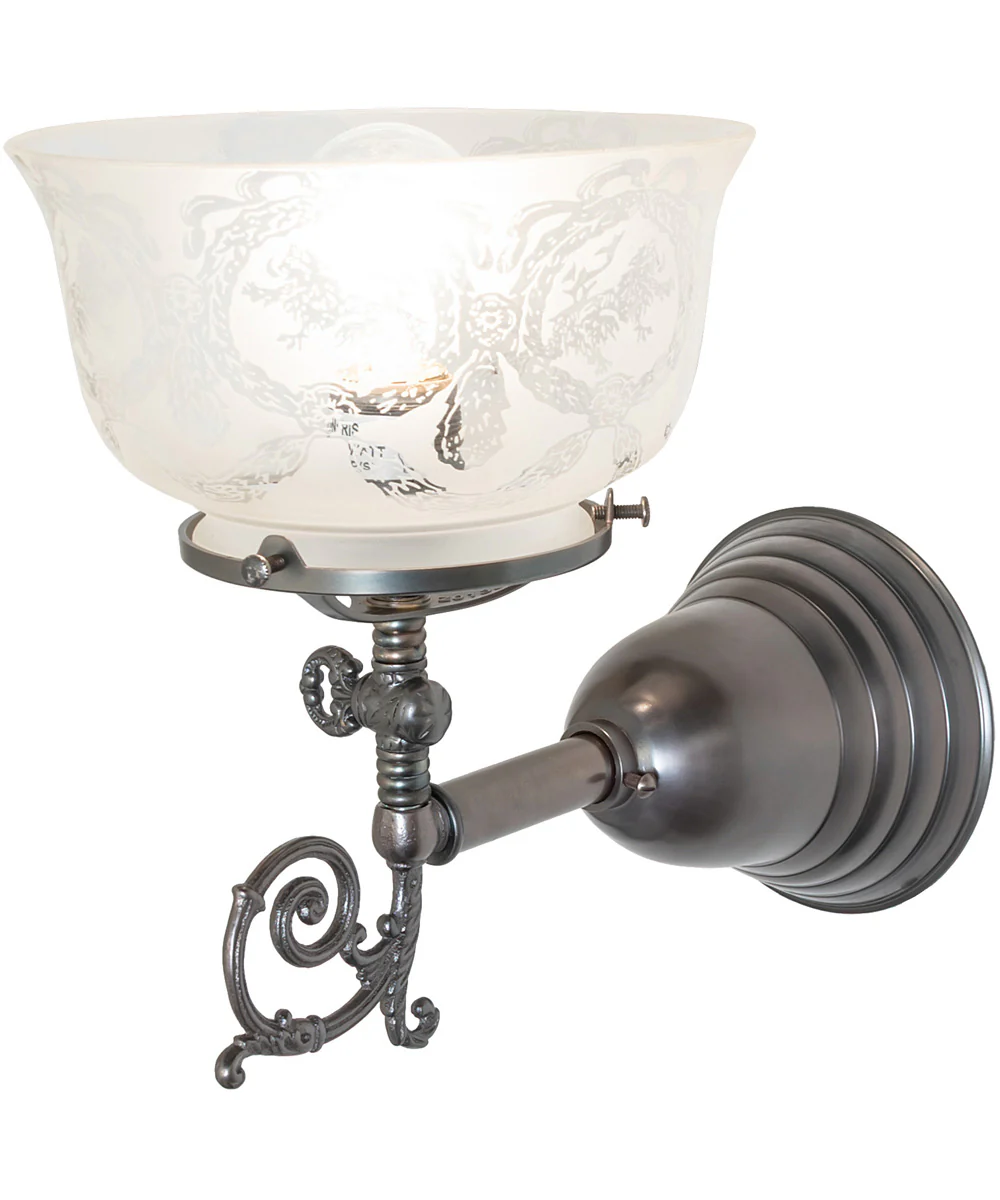 7" Wide Revival Gas & Electric Wall Sconce - Image 3