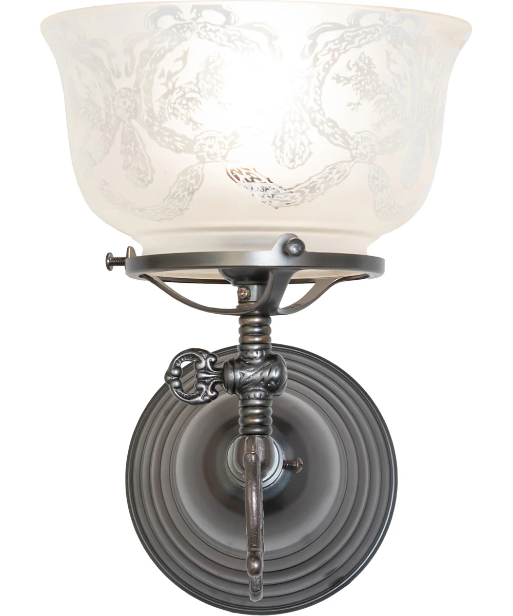 7" Wide Revival Gas & Electric Wall Sconce - Image 4