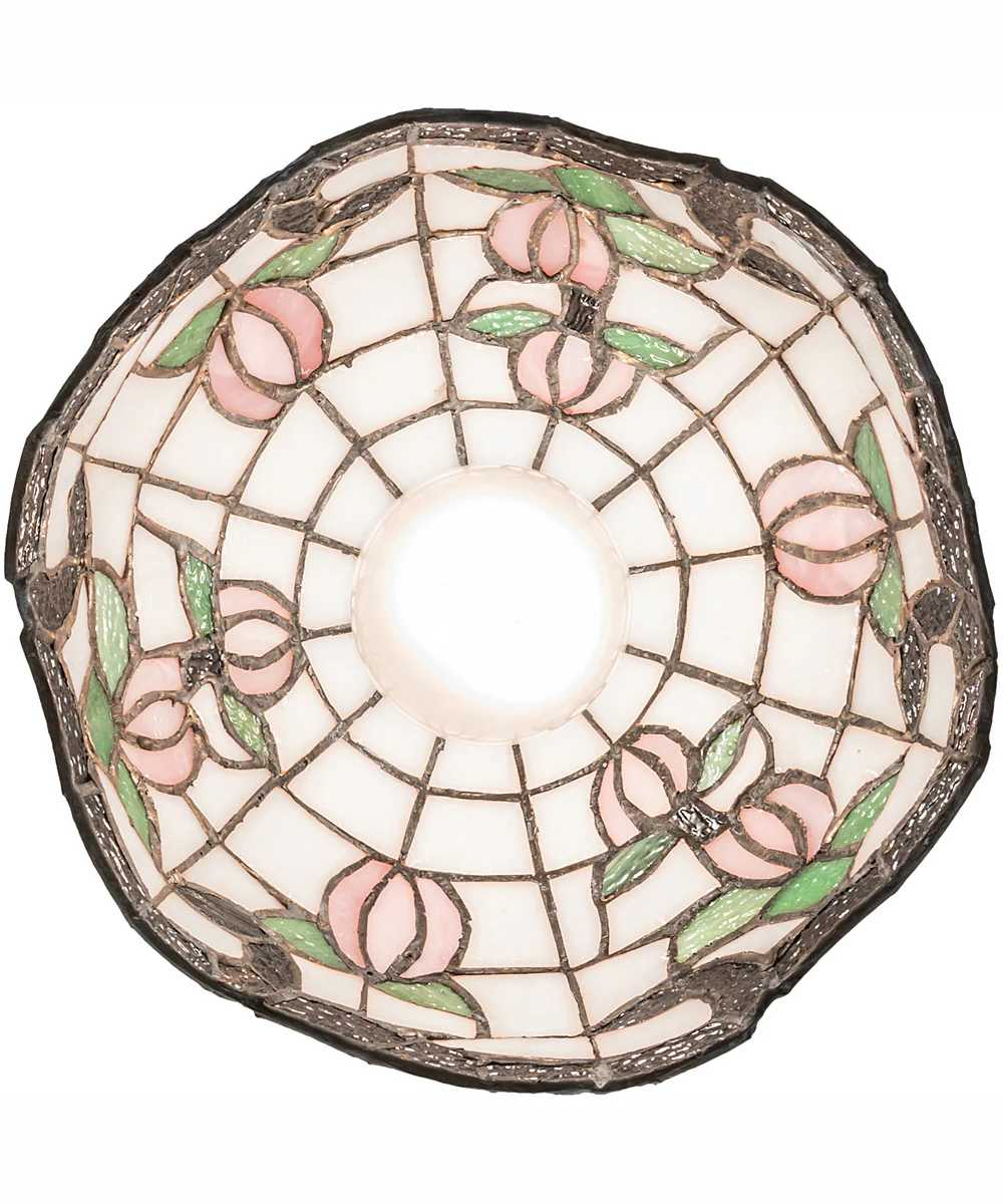 7" Wide Roseborder Mini Pendant - Image 6