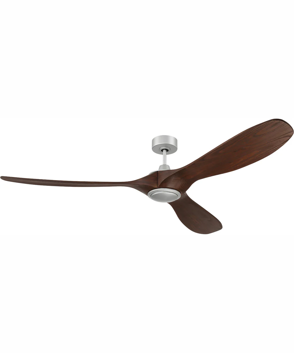 72" Envy 1-Light Indoor/Outdoor Ceiling Fan Painted Nickel - Image 3