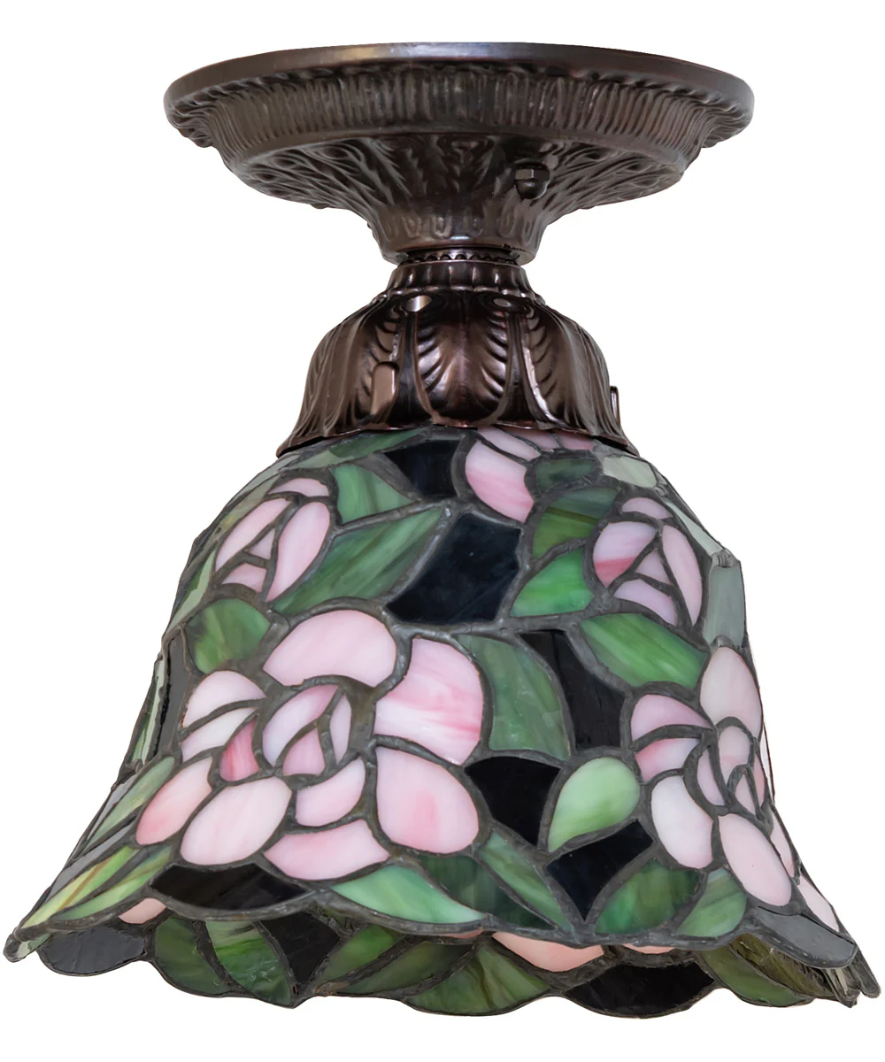 8" Wide Begonia Flushmount - Image 2