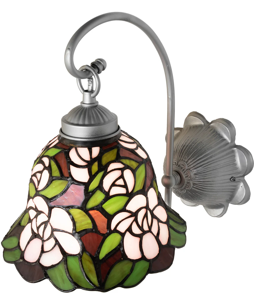 8" Wide Begonia Wall Sconce - Image 3