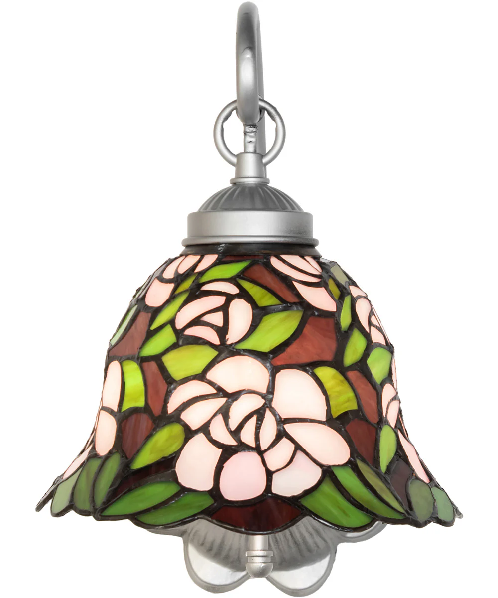 8" Wide Begonia Wall Sconce - Image 4