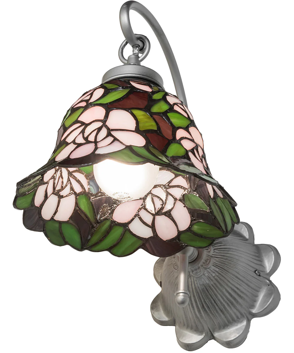 8" Wide Begonia Wall Sconce - Image 6