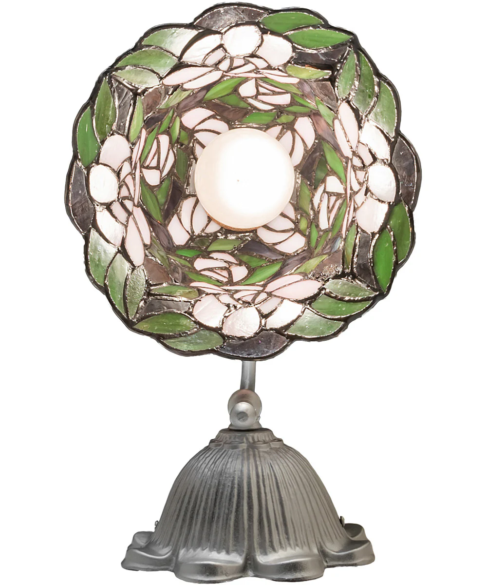 8" Wide Begonia Wall Sconce - Image 7