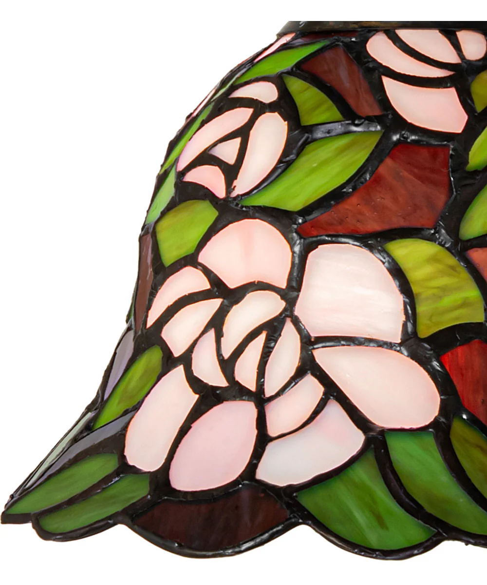 8" Wide Begonia Wall Sconce - Image 8