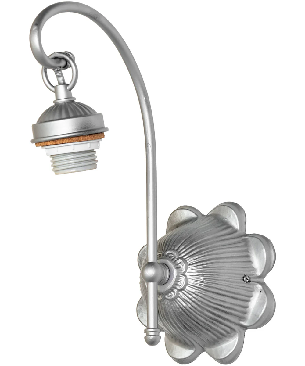 8" Wide Begonia Wall Sconce - Image 9
