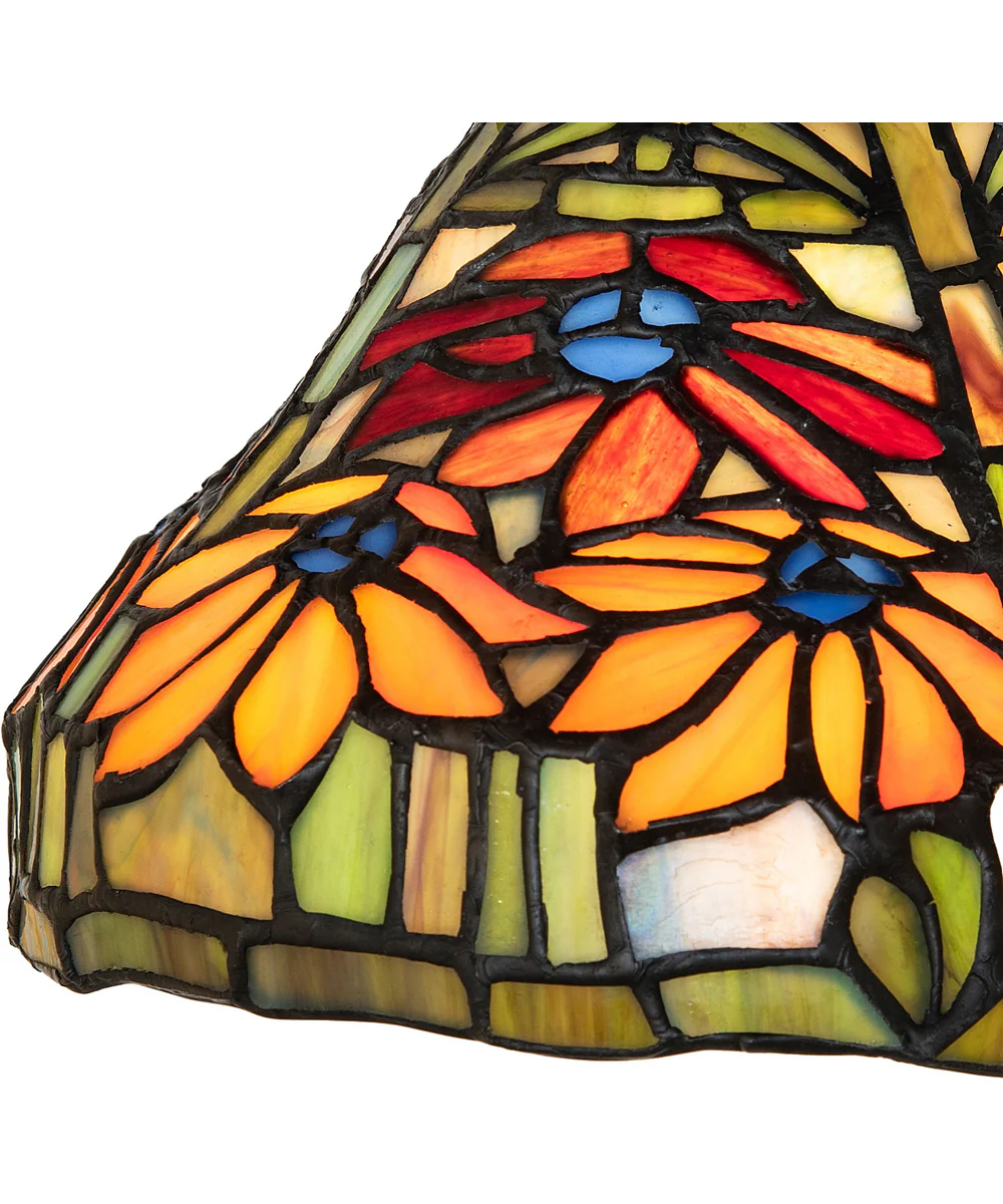 8" Wide Poinsettia Flushmount - Image 7