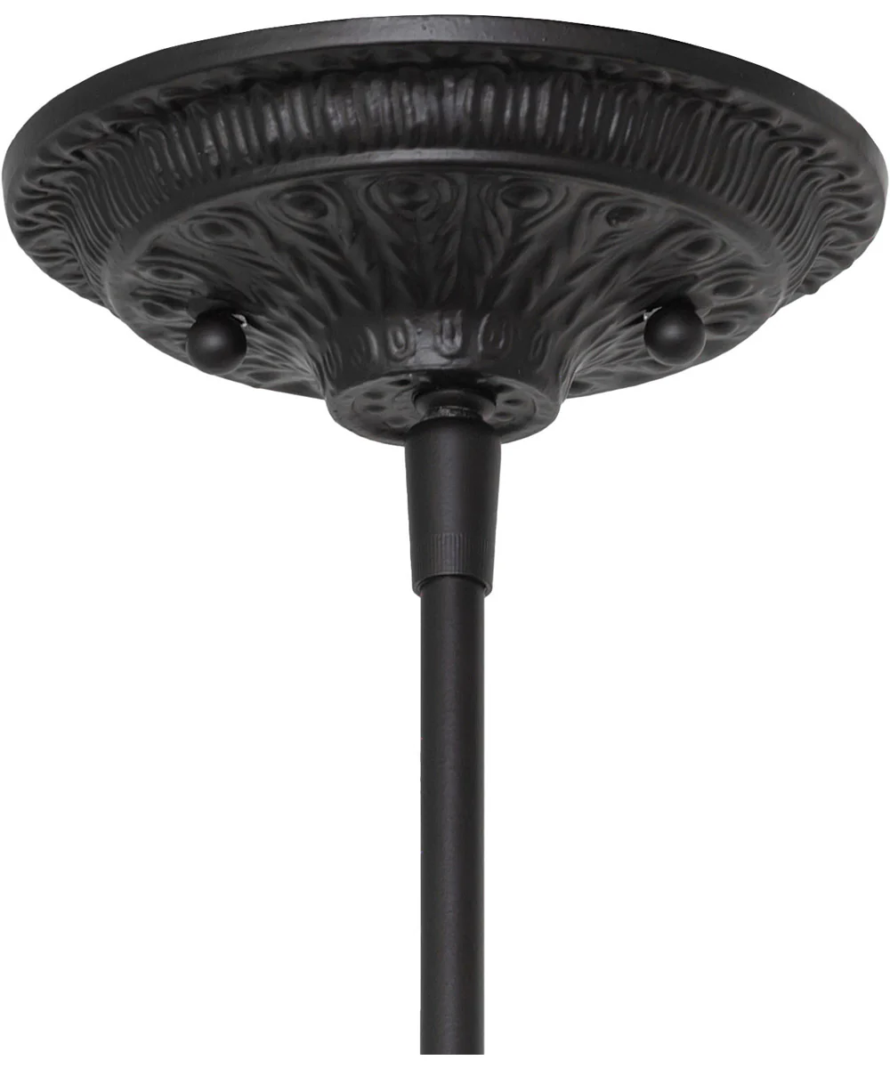 8" Wide Begonia Mini Pendant - Image 8