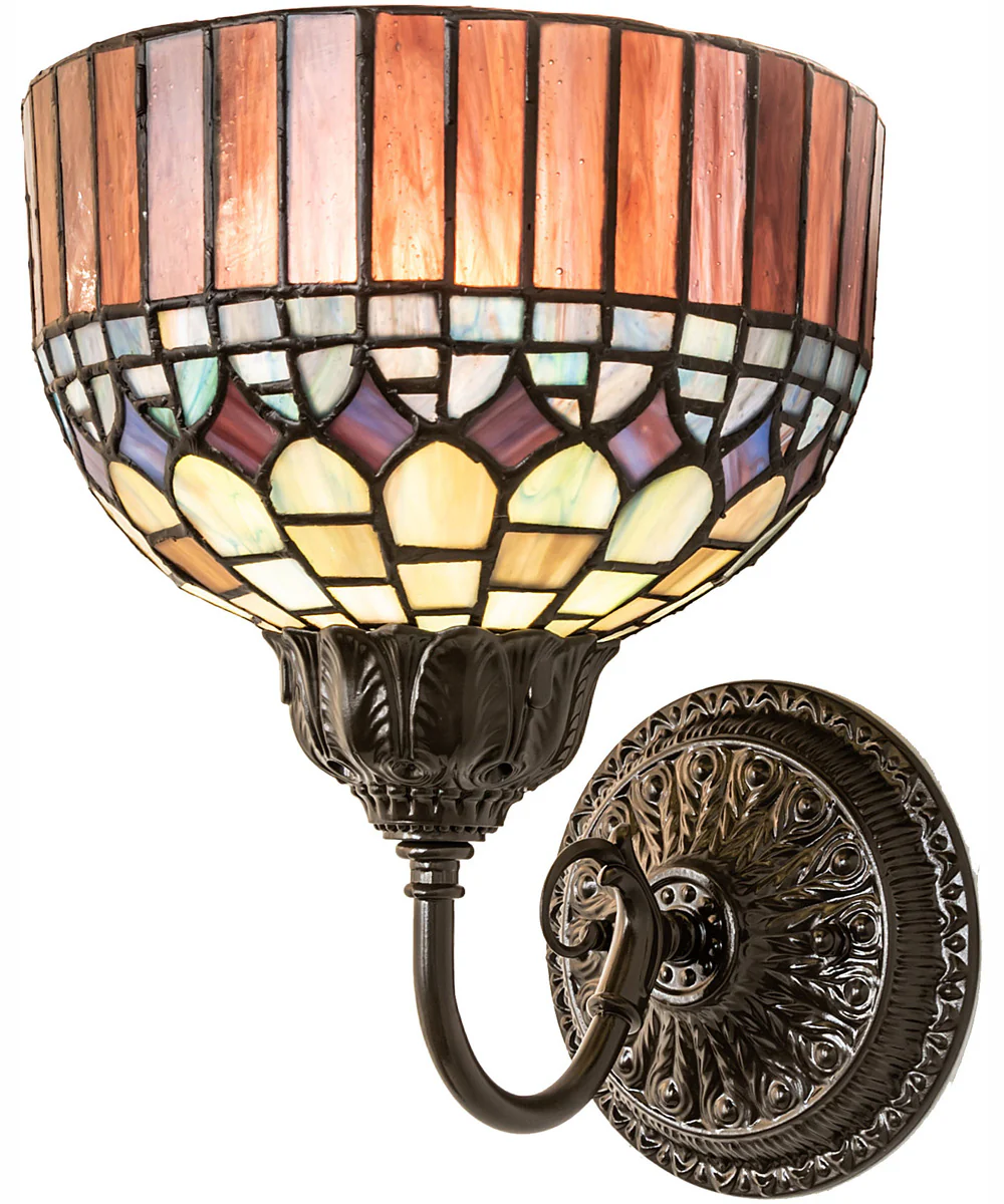 8" Wide Tiffany Candice Wall Sconce - Image 2