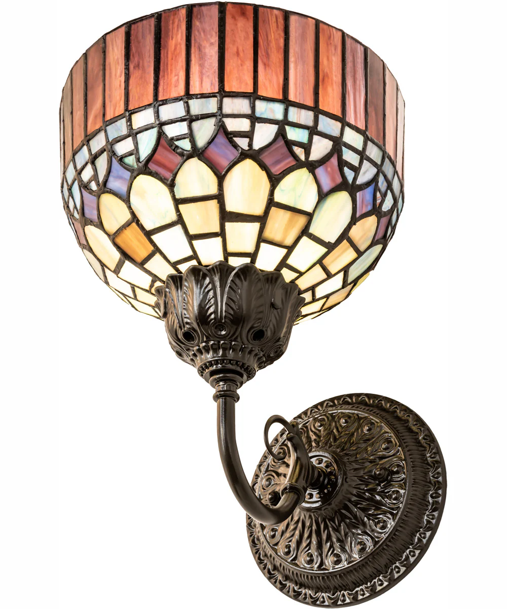 8" Wide Tiffany Candice Wall Sconce - Image 6