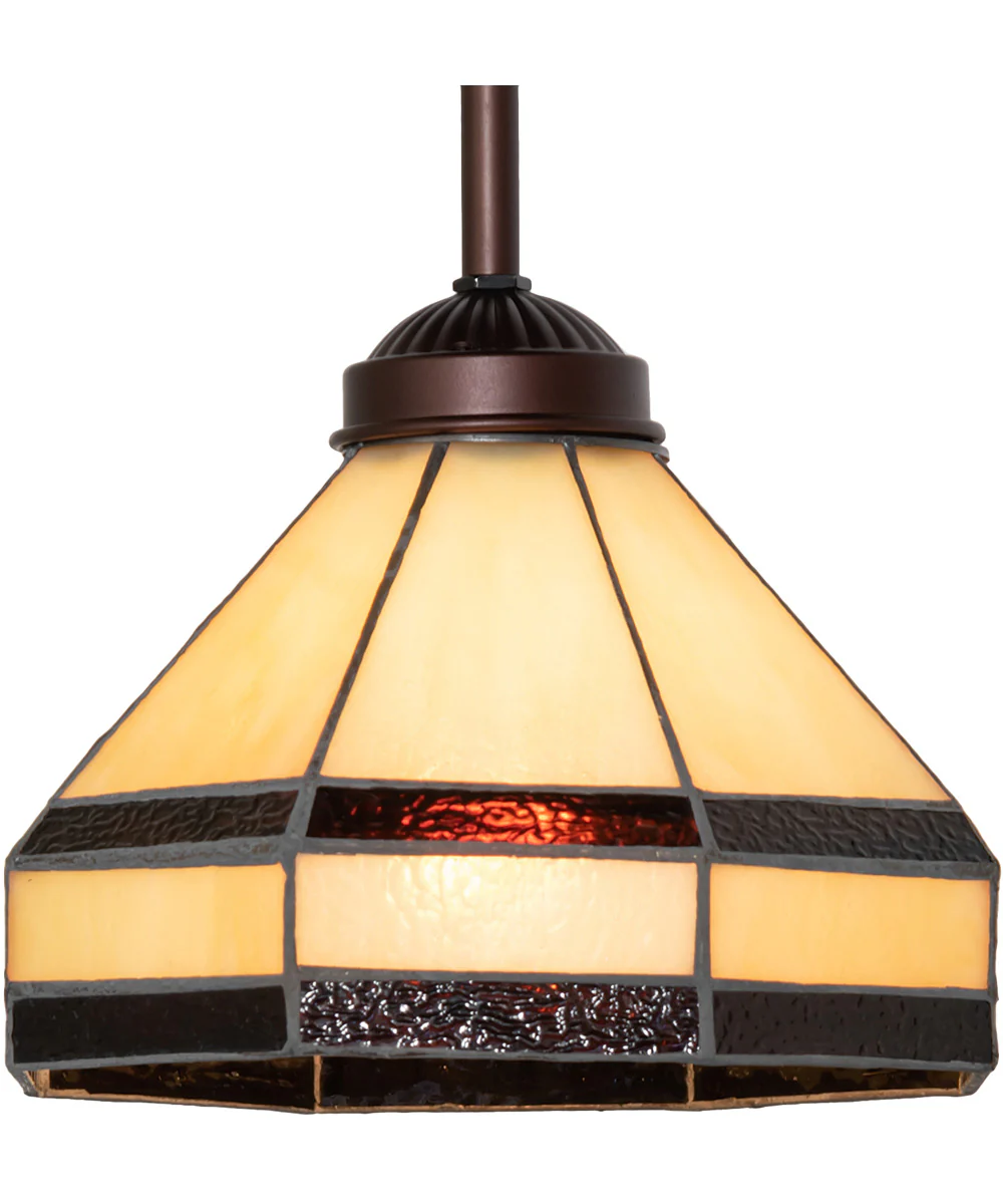 8" Wide Topridge Mini Pendant
