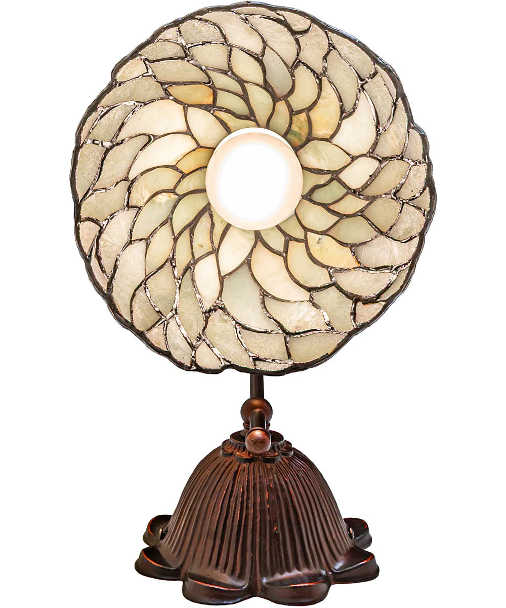 8" Wide Willow Jadestone Wall Sconce - Image 7