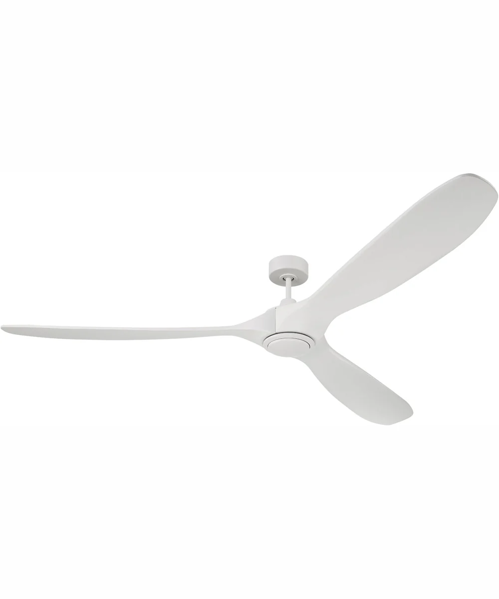 84" Envy 1-Light Indoor/Outdoor Ceiling Fan White - Image 4